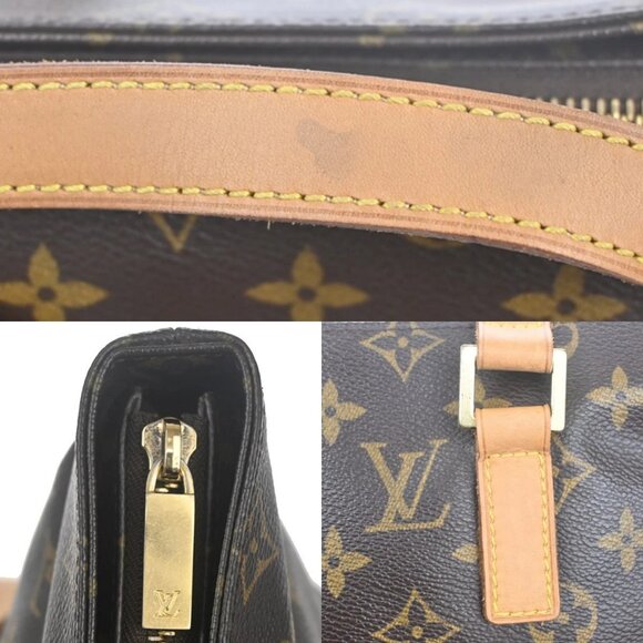 LOUIS VUITTON Cabas Piano Shoulder Bag Monogram Leather Brown M51148 70EF801 - Picture 8 of 14